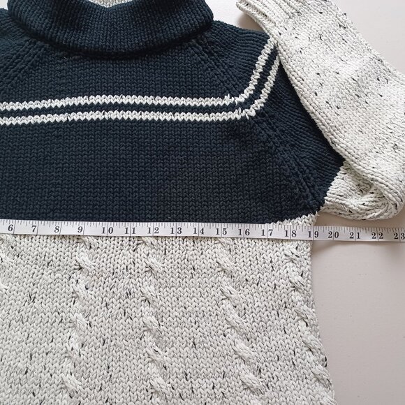 Oui Two-tone Textured Knit Sweater - Picture 11 of 15